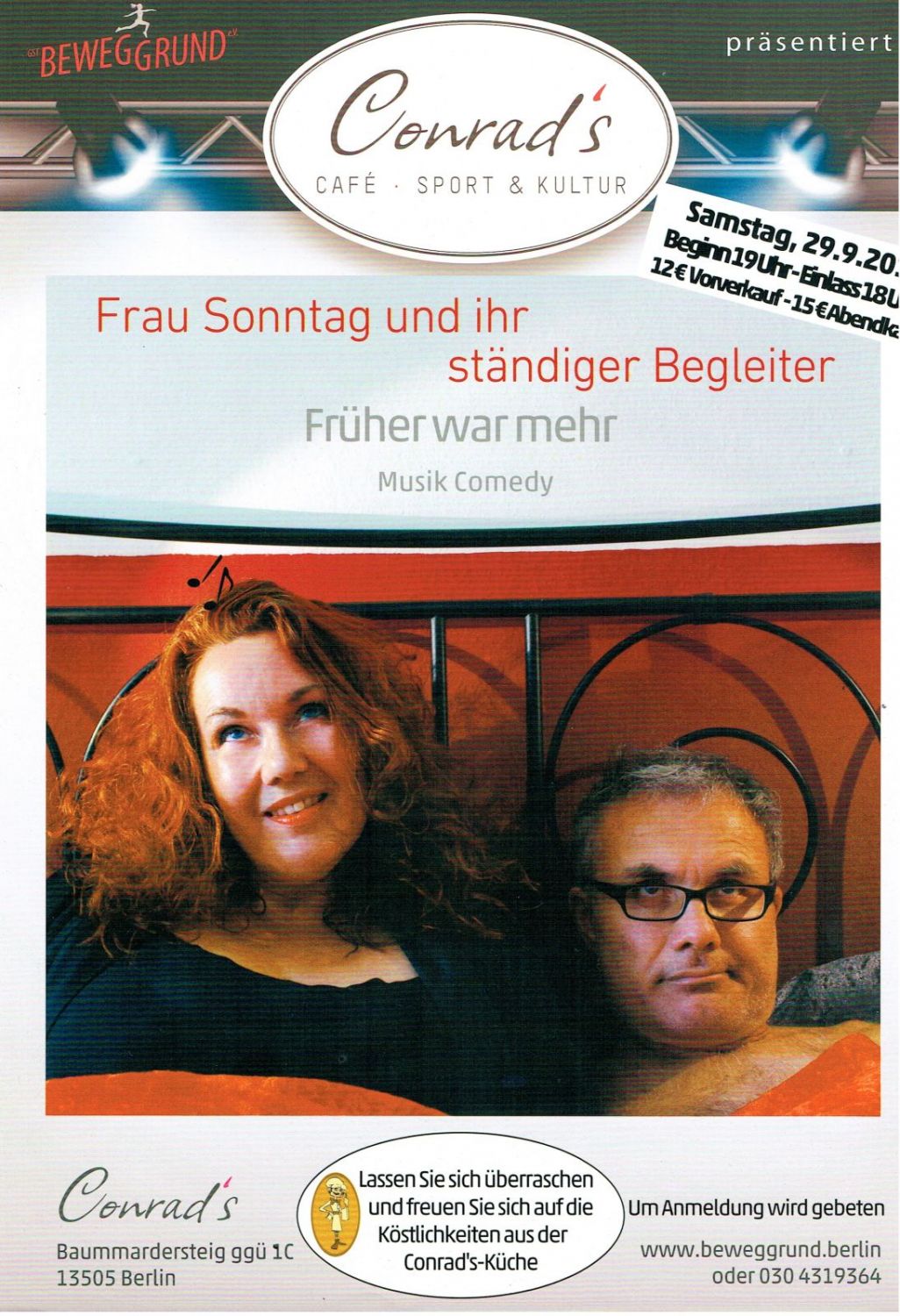 GST-Beweggrund E.V. - Frau Sonntag Und Ihr Ständiger Begleiter